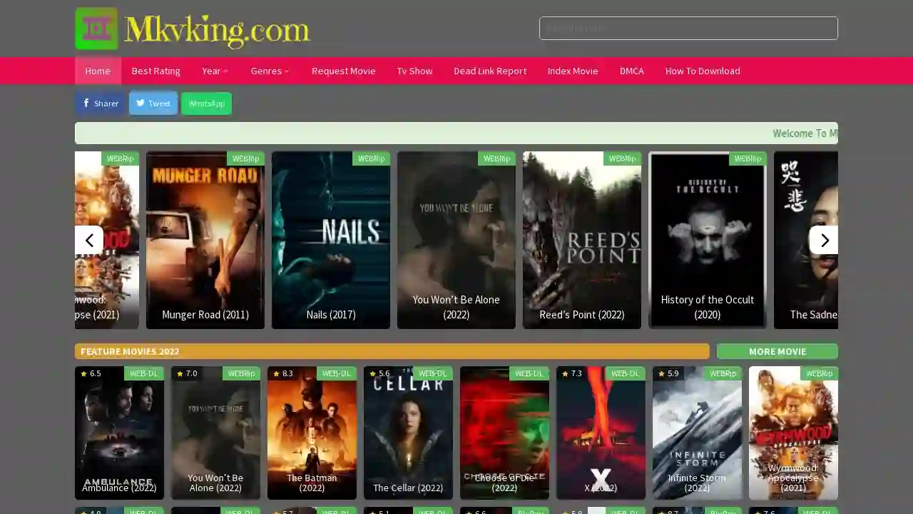 MKVking 2022: Download Letest Bollywood, Hollywood Movies & Webseries